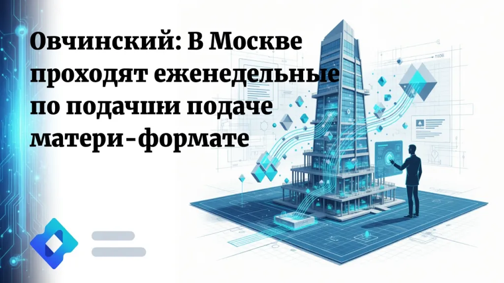 Москва переводит стройку на цифру. IFC-формат становится обязательным